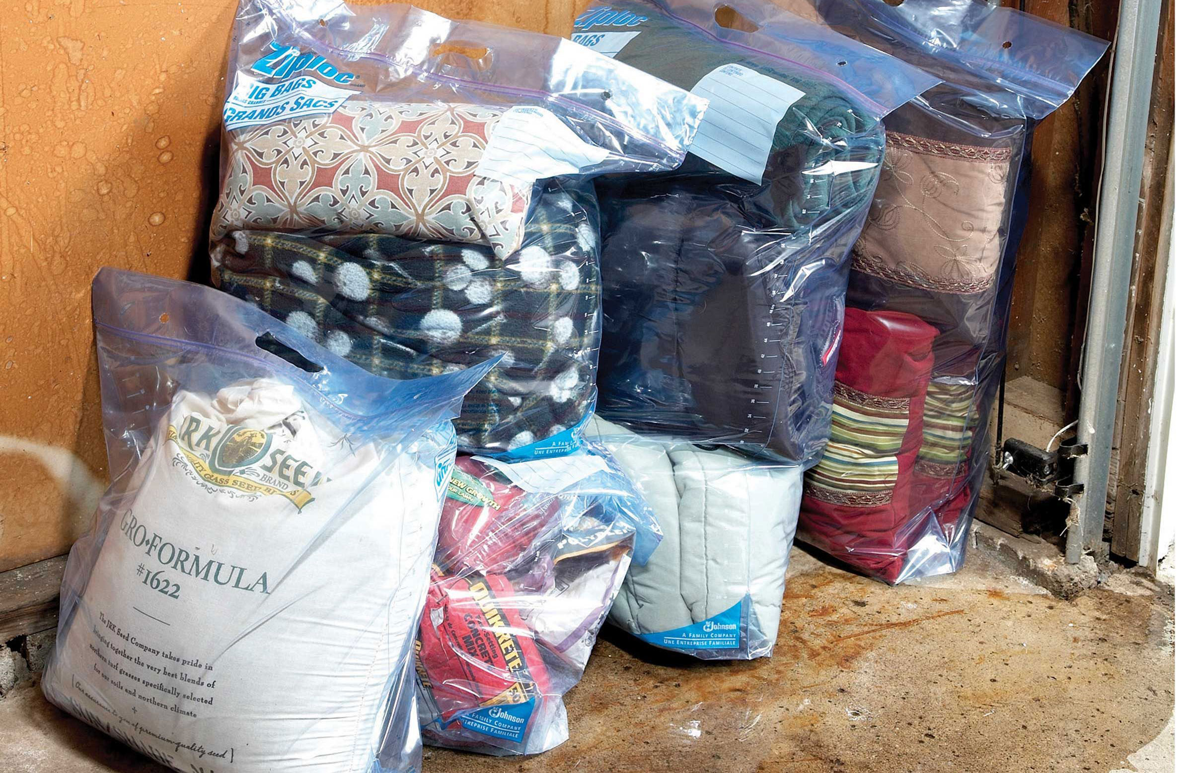 How to store: patio cushions and camping gear