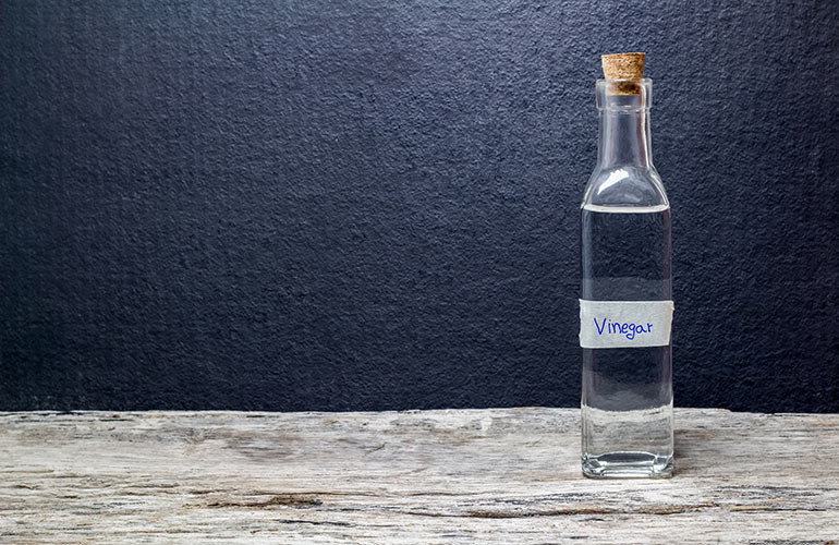 Vinegar cleans all