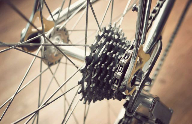 Lubricate your bicycle chain