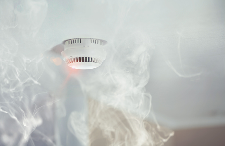 Electricians check carbon monoxide and smoke detectors regularly
