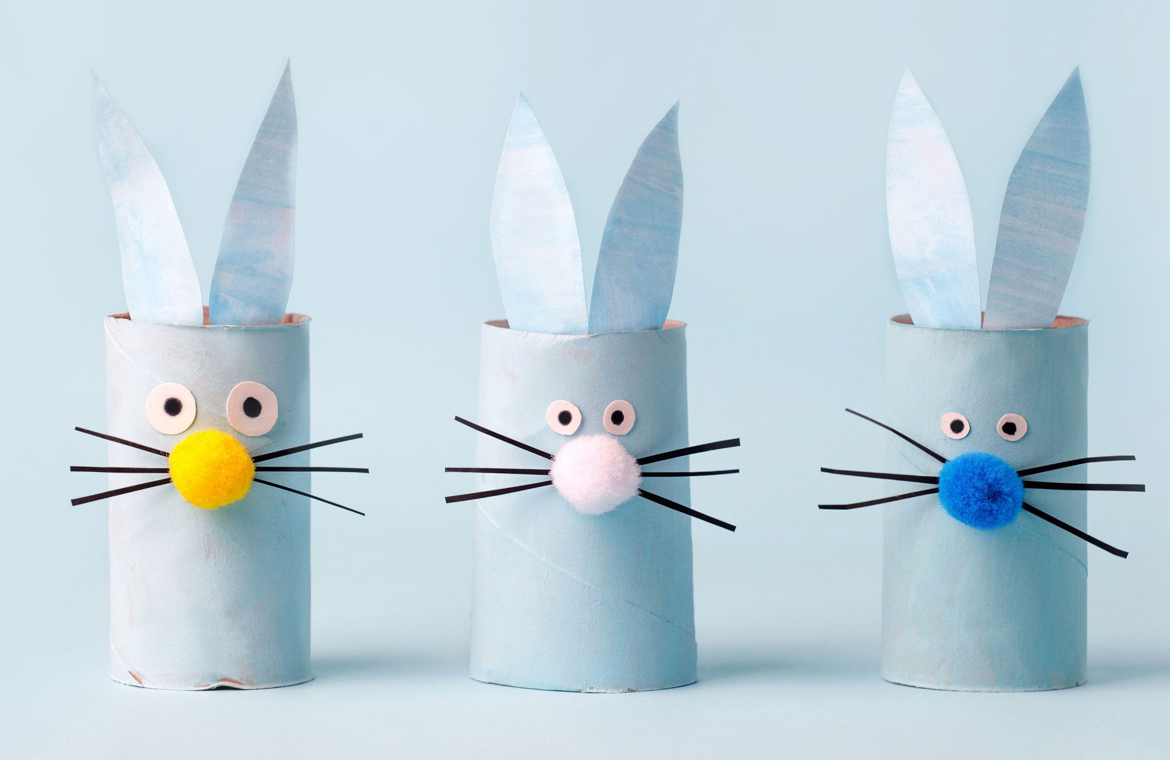 Toilet paper roll bunnies