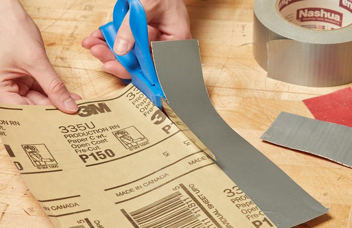 Super-strong sandpaper