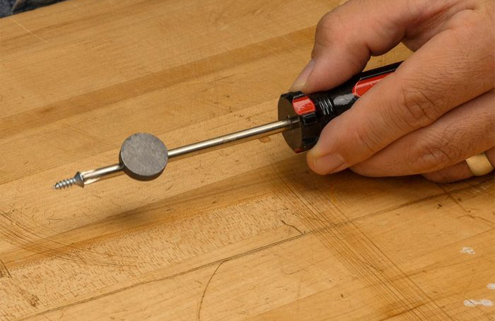 How to magnetise a screwdriver