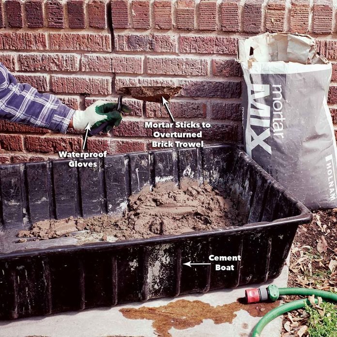 How to repair mortar joints Australian Handyman Magazine