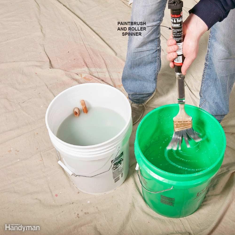 Skip brush cleaning between coats
