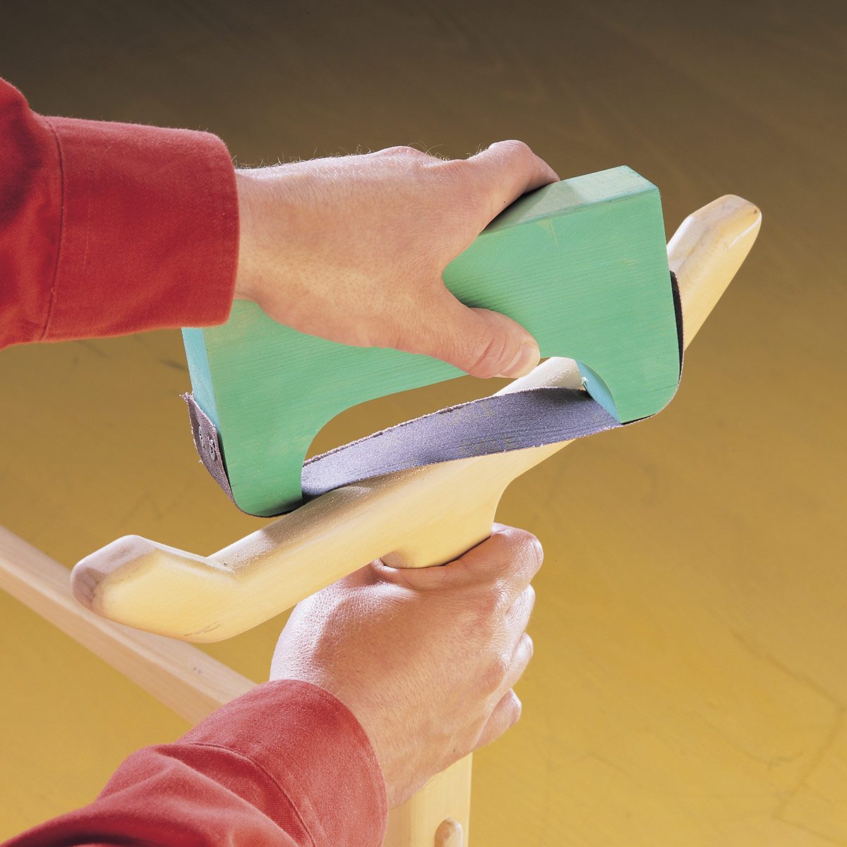 Custom sanding bow