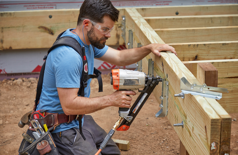 Installing the joists