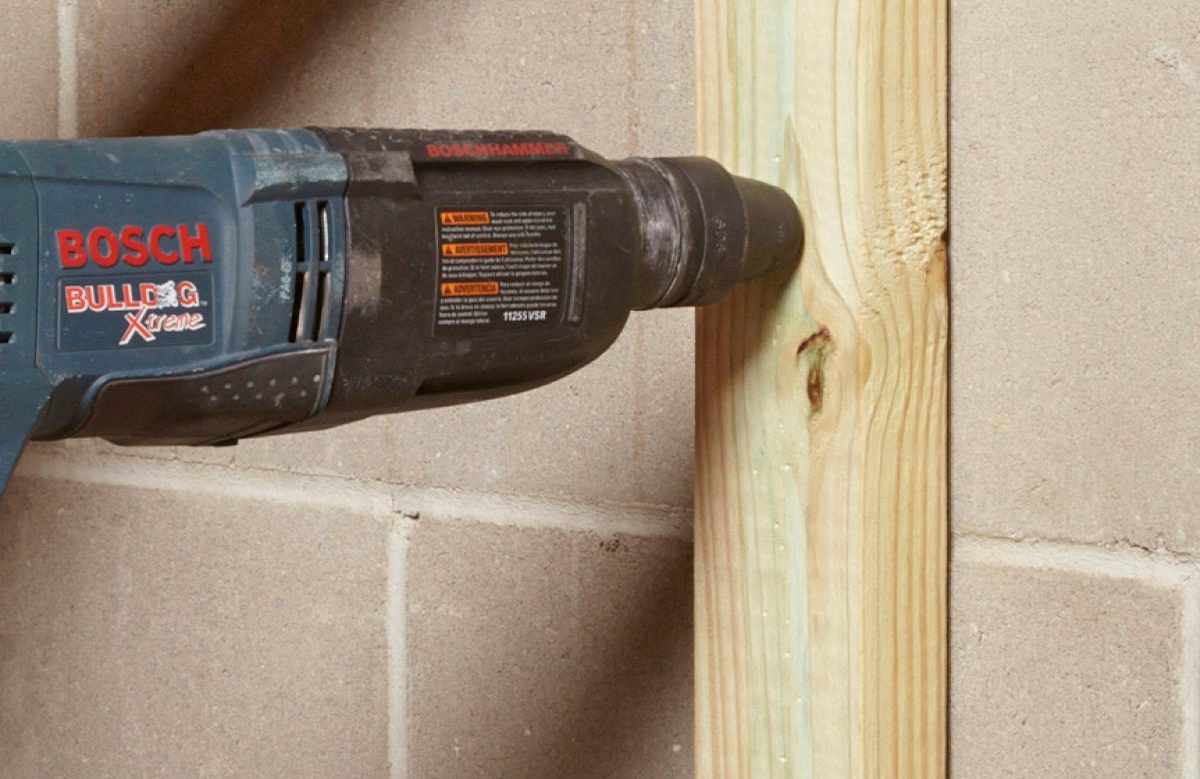 Drill wood with a masonry bit?