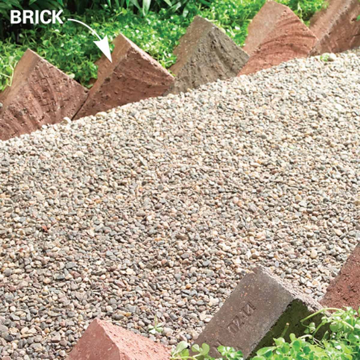 Brick edging