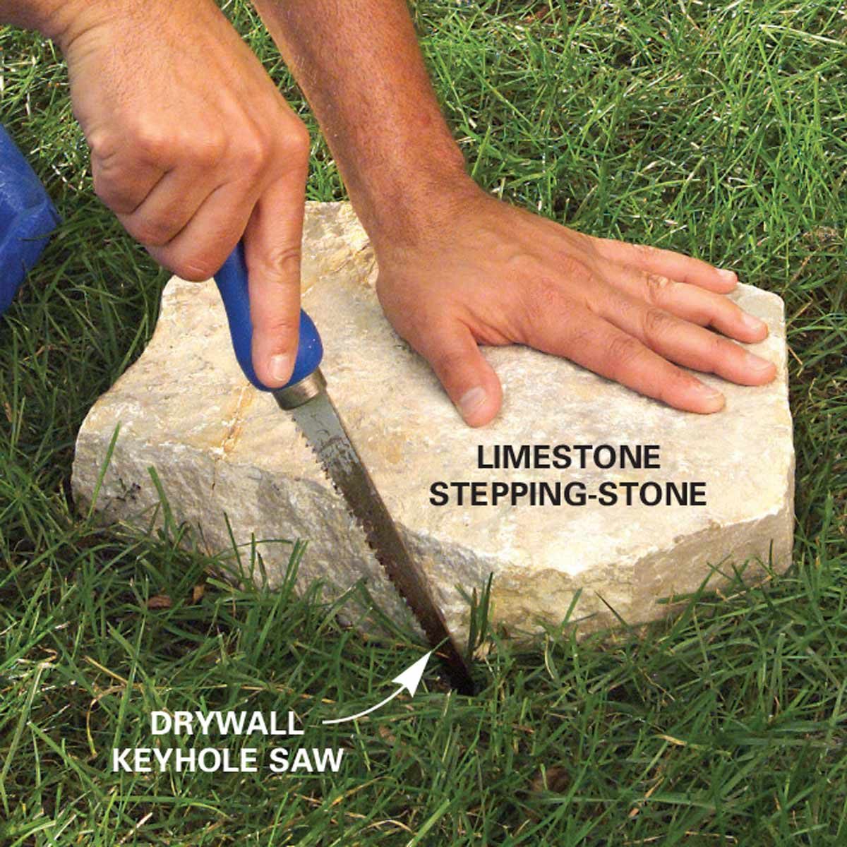 Trace the stone