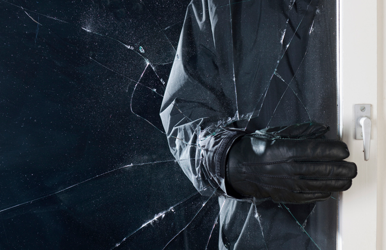 I’m not afraid to break a window