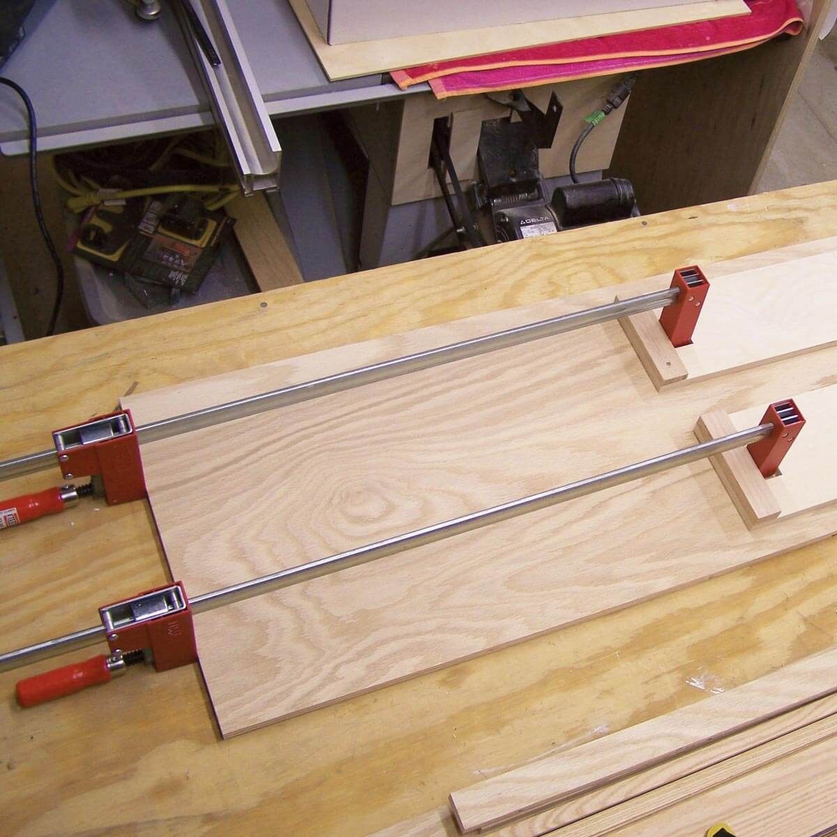 Extend your woodworking bar clamps