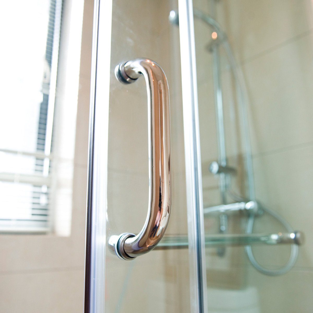 Glass shower door