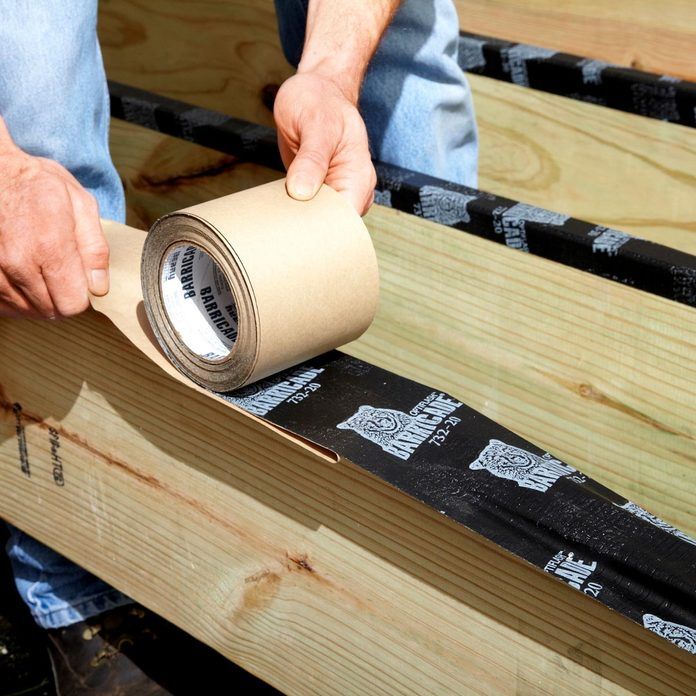 Protect joists from rot