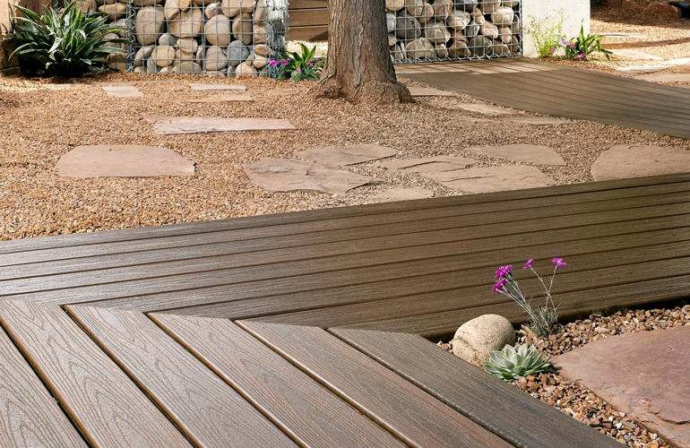 Composite decking boardwalk
