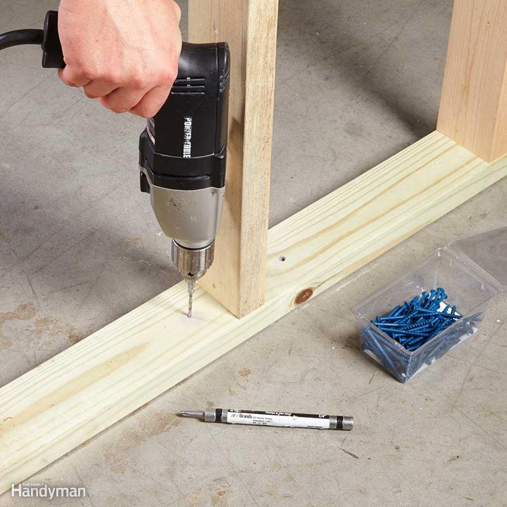 Faster concrete fastening