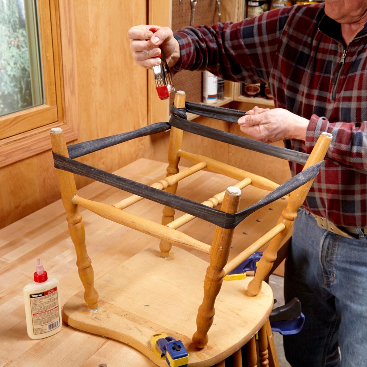 Stretchy clamps