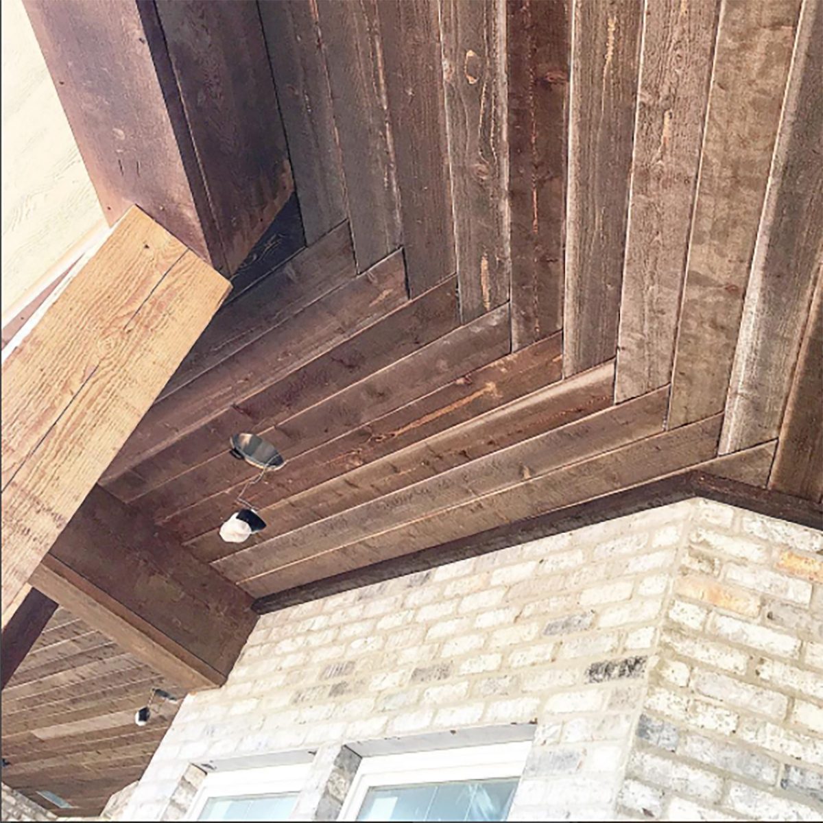 Weave instead of mitre