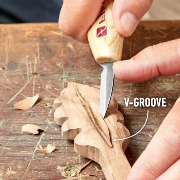 Step 9: Groove the centre