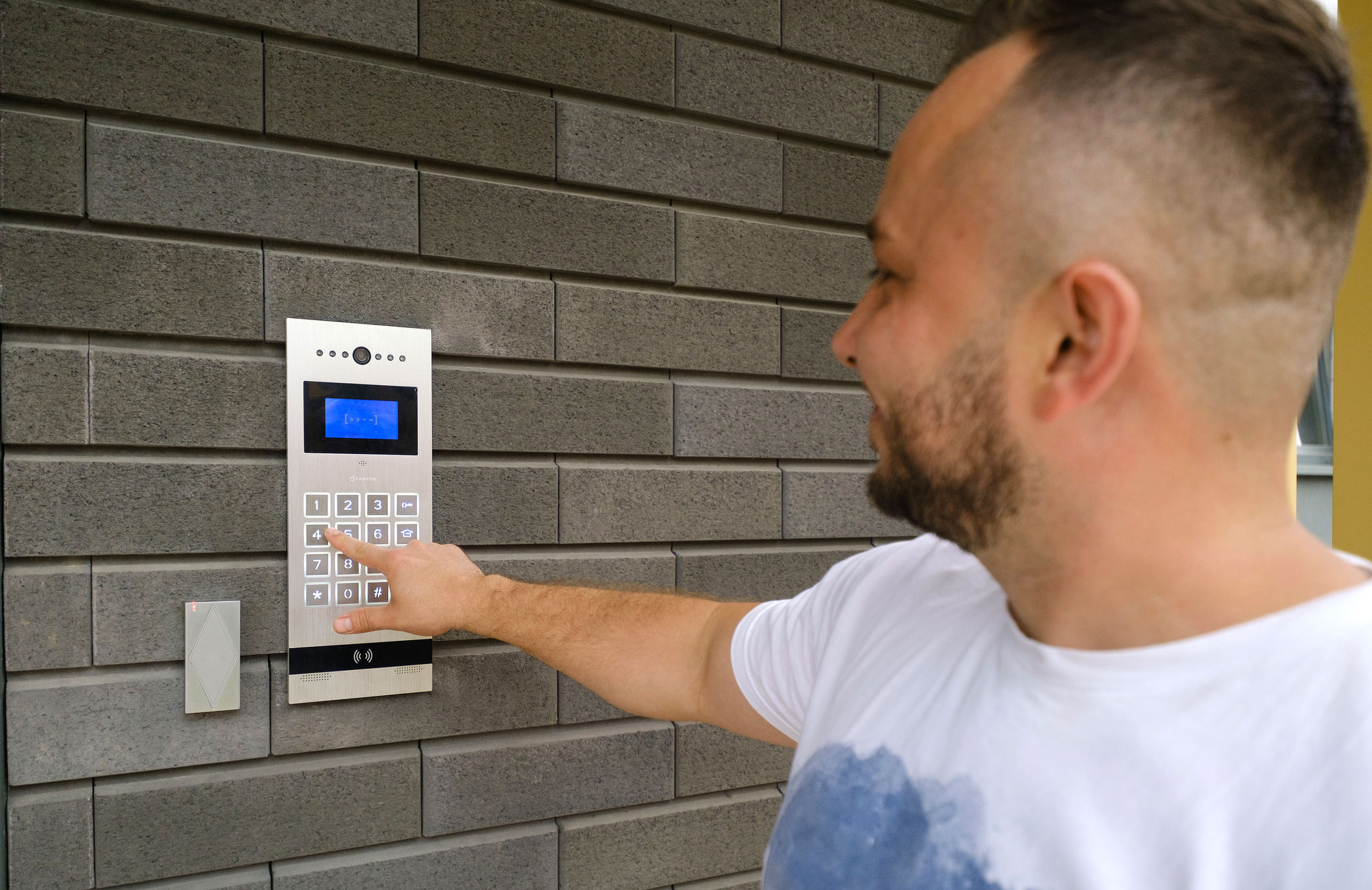 Get a video doorbell camera