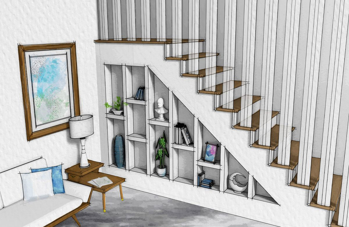 Simple shelving