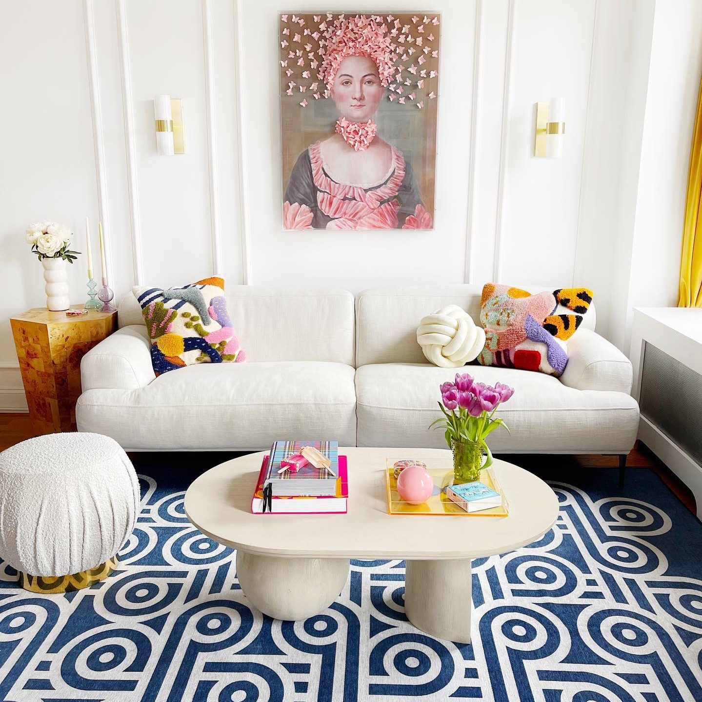 Accent with pattern