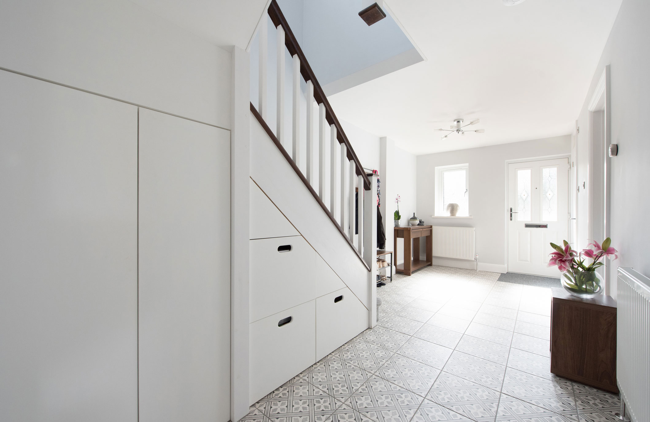 Use the space under your staircase