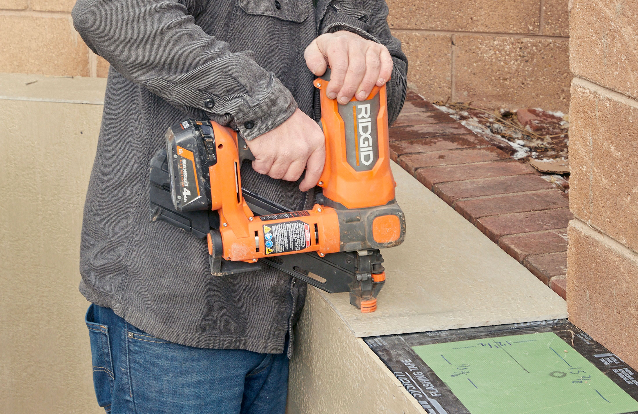 Step 9: Attach the Hardie panels