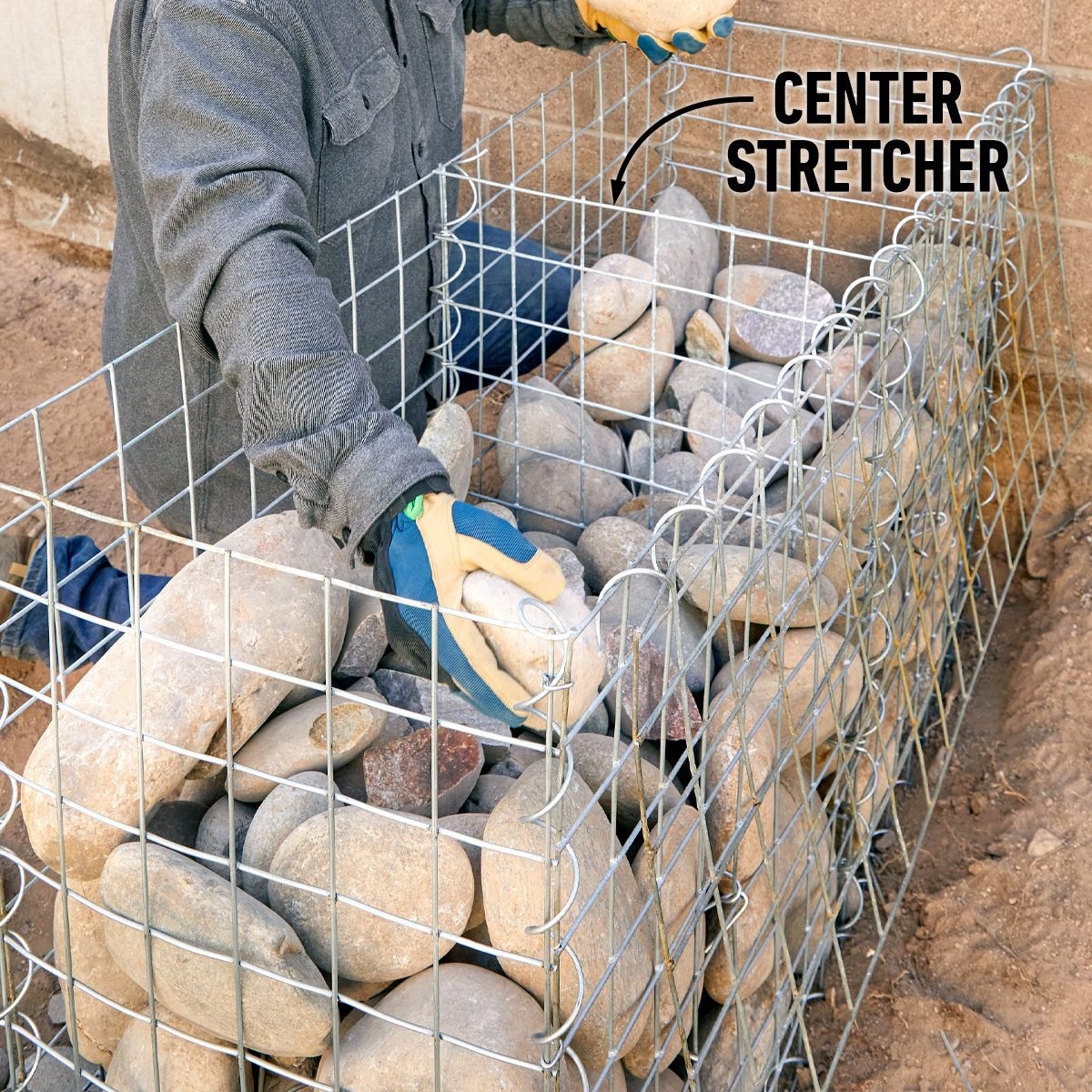 Step 4: Fill the baskets