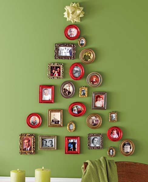 photo display christmas tree, handyman magazine 