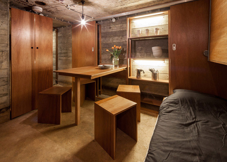 world war two bunker interior, handyman magazine, 