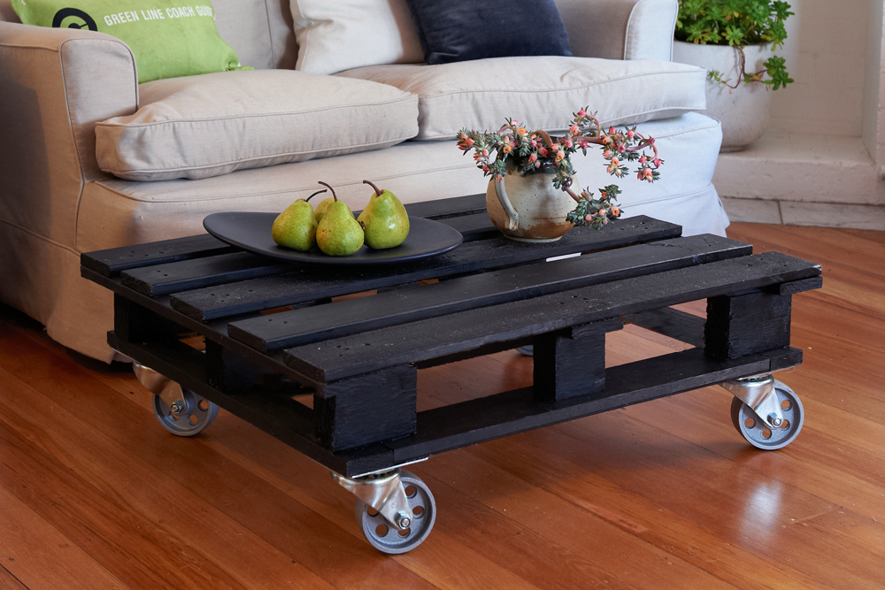 Timber pallet coffee table, Handyman Magazine, DIY, 