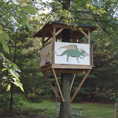 Medieval treehouse ,Handyman magazine, 