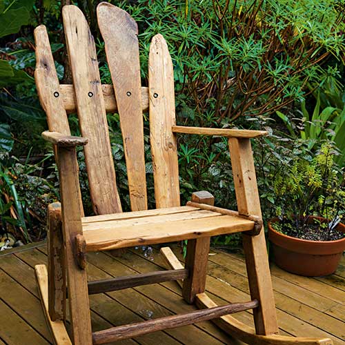 DIY driftwood chair, handyman magazine, 
