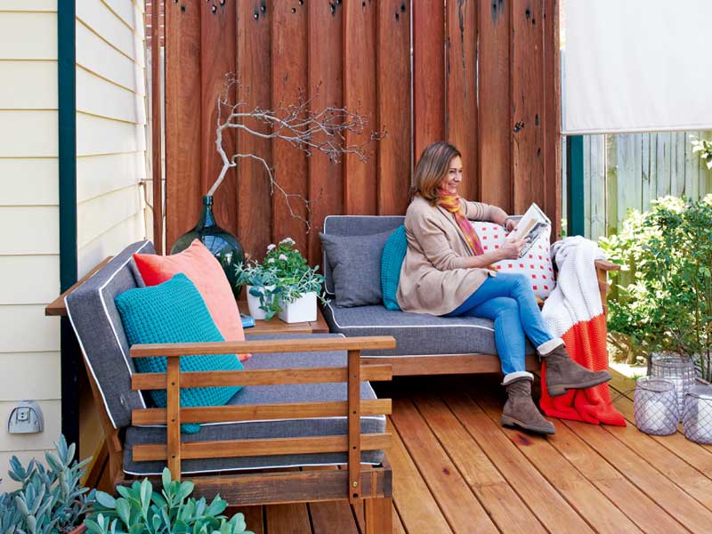 deck with privacy screen, handyman magazine, 