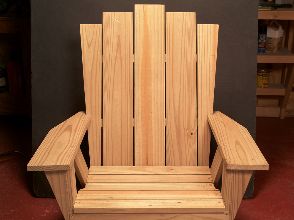 step back adirondack chairs, handyman magazine, 