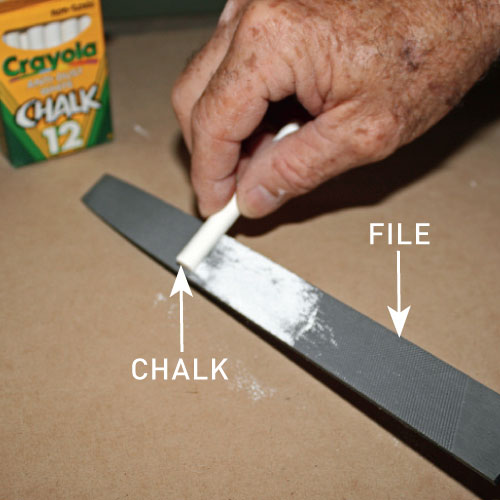 chalk a file, handyman magazine, 