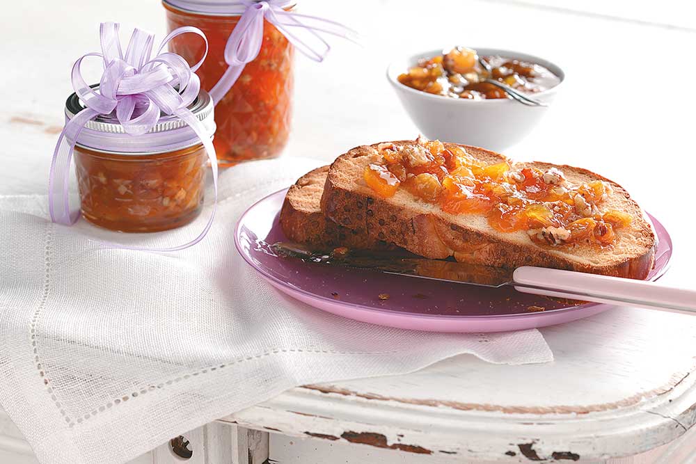 amaretto peach preserves, handyman magazine, 