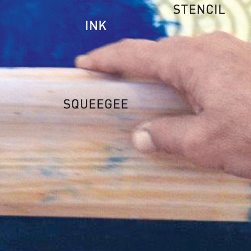 step 3. paint the stencil, handyman magazine, 