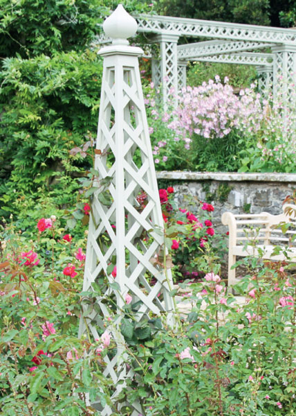 obelisk in garden handyman magazine, 