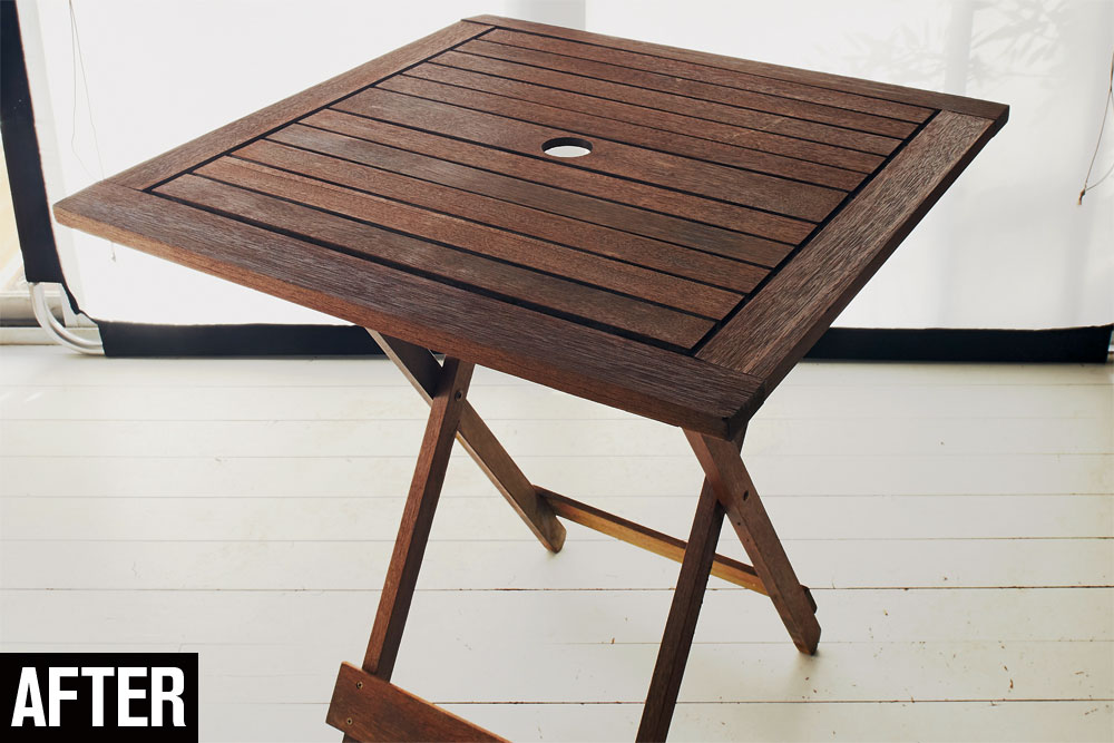 revive outdoor timber table, handyman magazine, 