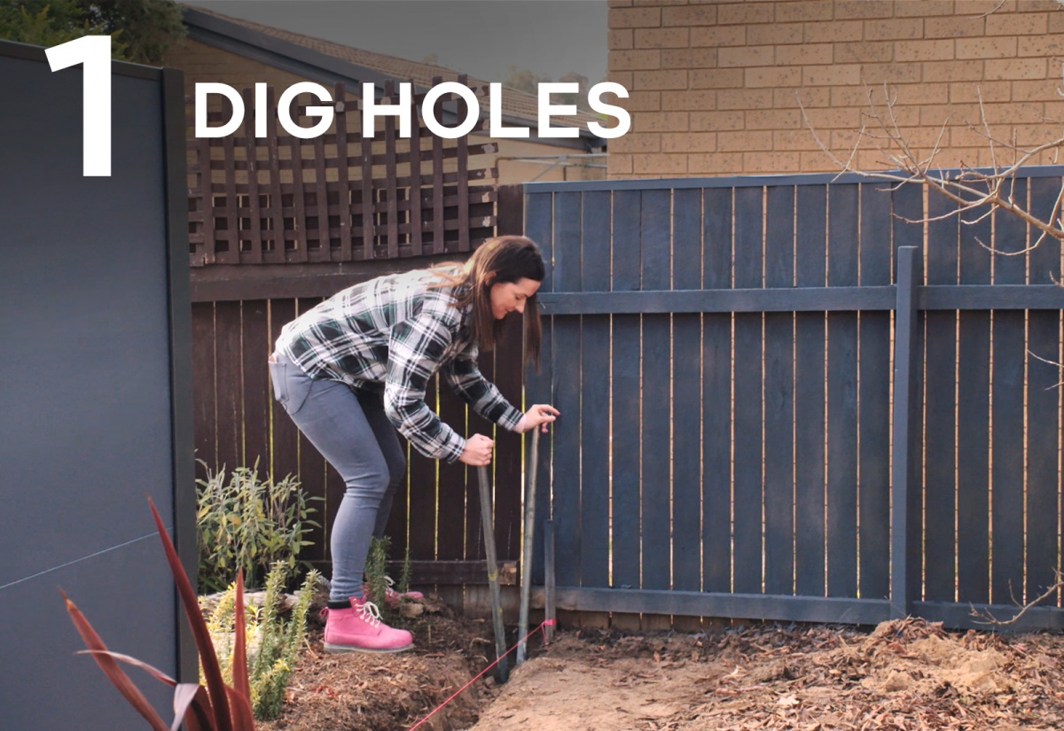 1 dig holes