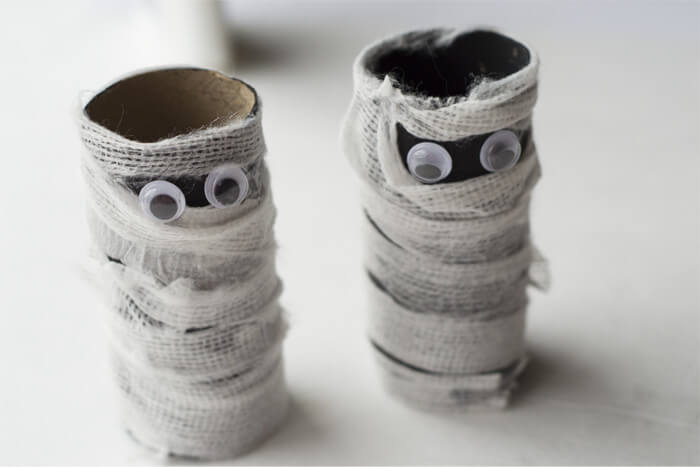 Toilet paper mummy roll, 5 Awesome and Inexpensive Halloween Decorations, 