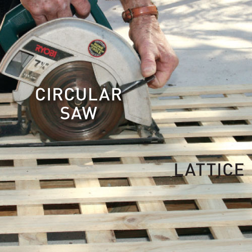 screening the verandah, step 1, handyman magazine, 