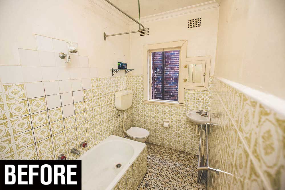 bathroom before renovation, handyman magazine, 