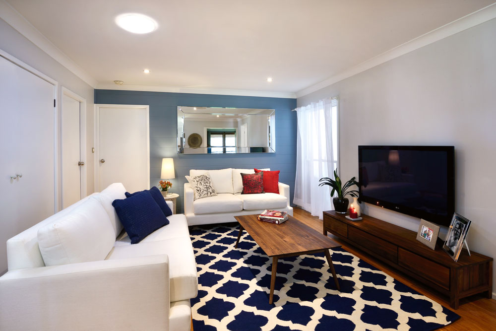 modern living room renovated by barry du bois, handyman magazine, rural kitchen renovation, 
