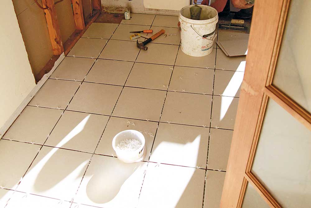 floor tiles, handyman magazine, 