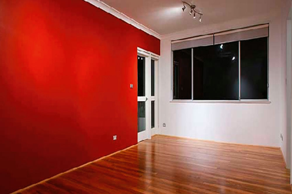 empty red room, handyman magazine, 