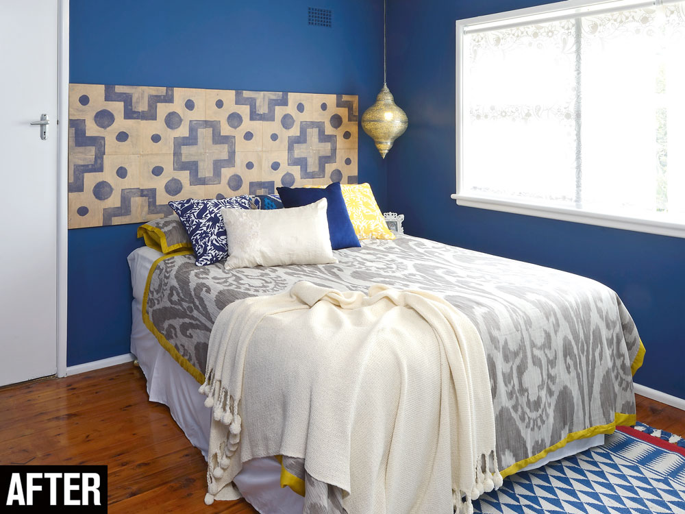 bedroom after decluttering, handyman magazine, 