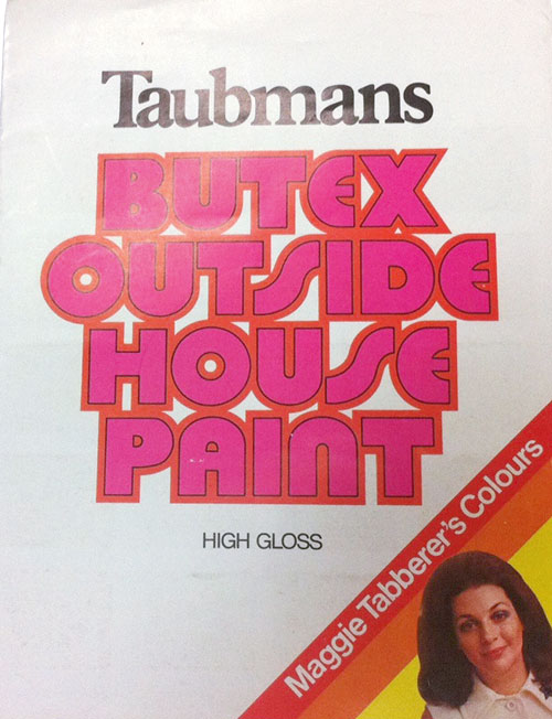taubmans vintage advertisement, handyman magazine, 